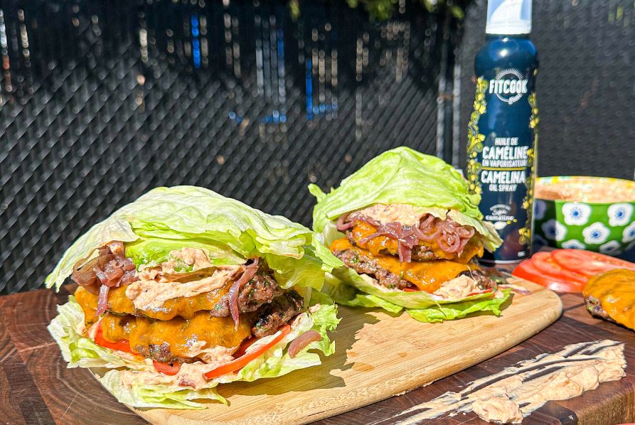 Iceberg smash burgers