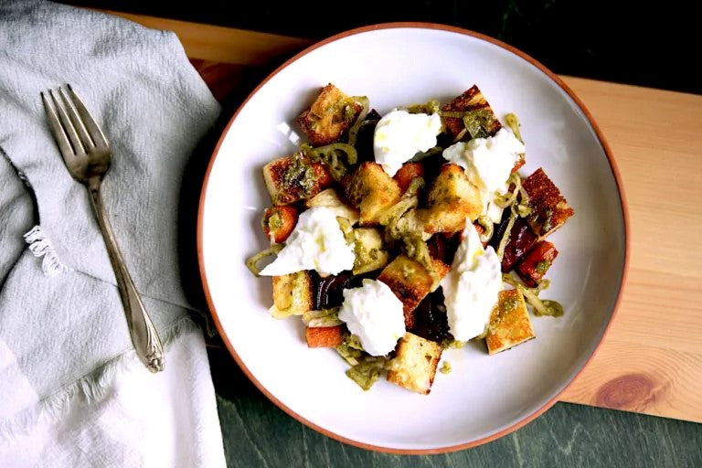 Panzanella de racines