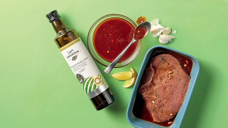 Marinade passe-partout à la caméline