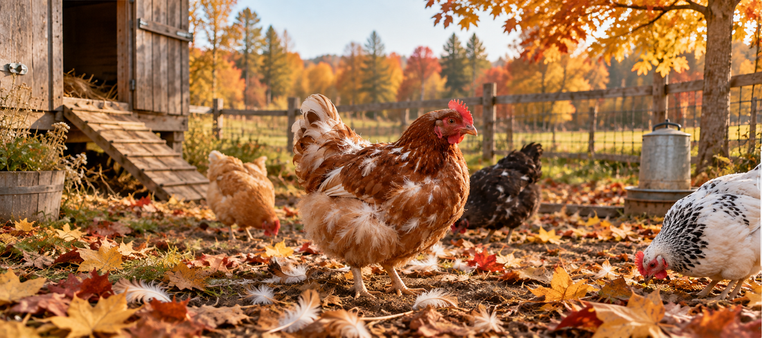 La mue chez les poules : pourquoi le tourteau de caméline fait toute la différence