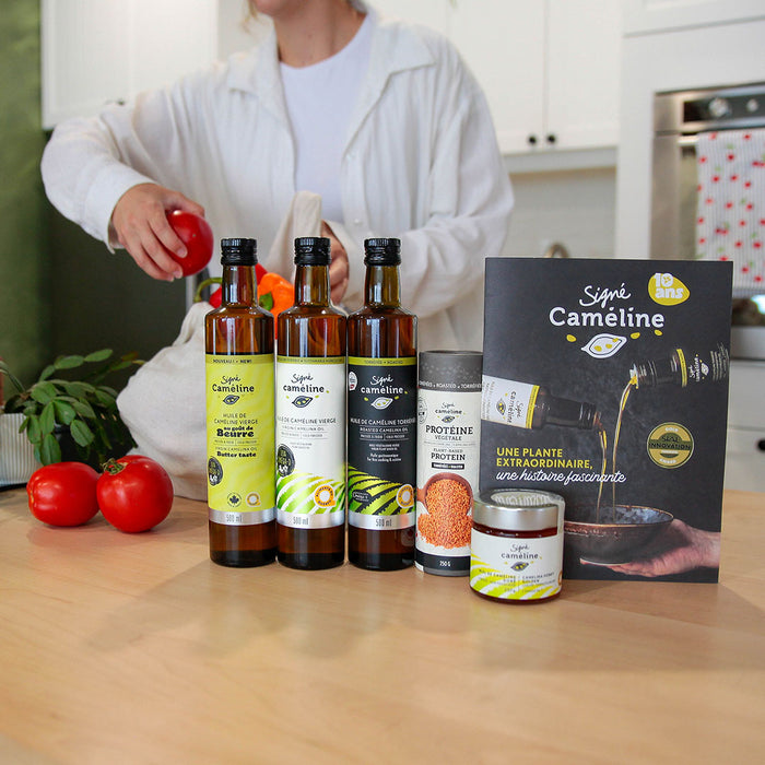 Huiles, sauce et graines