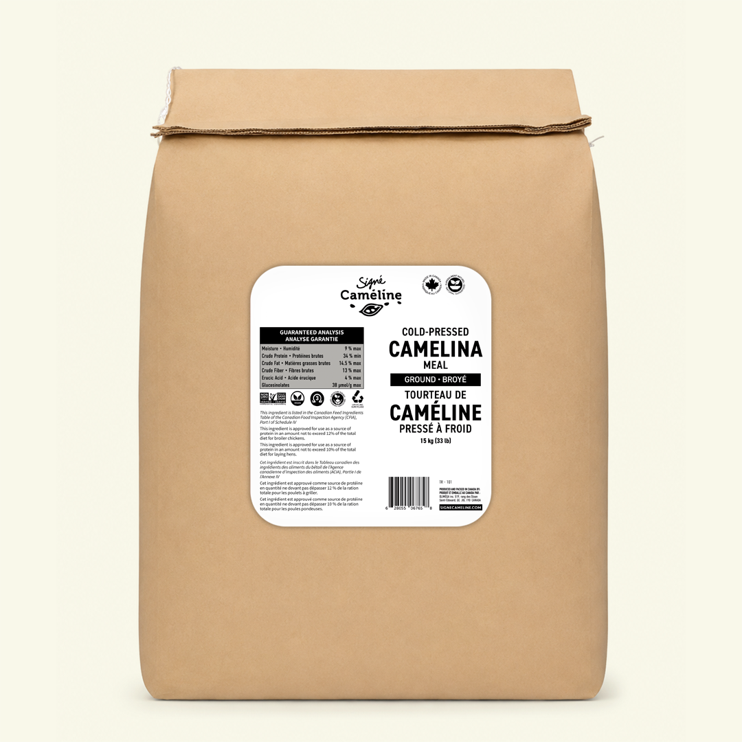 Cold-pressed camelina meal - 15kg