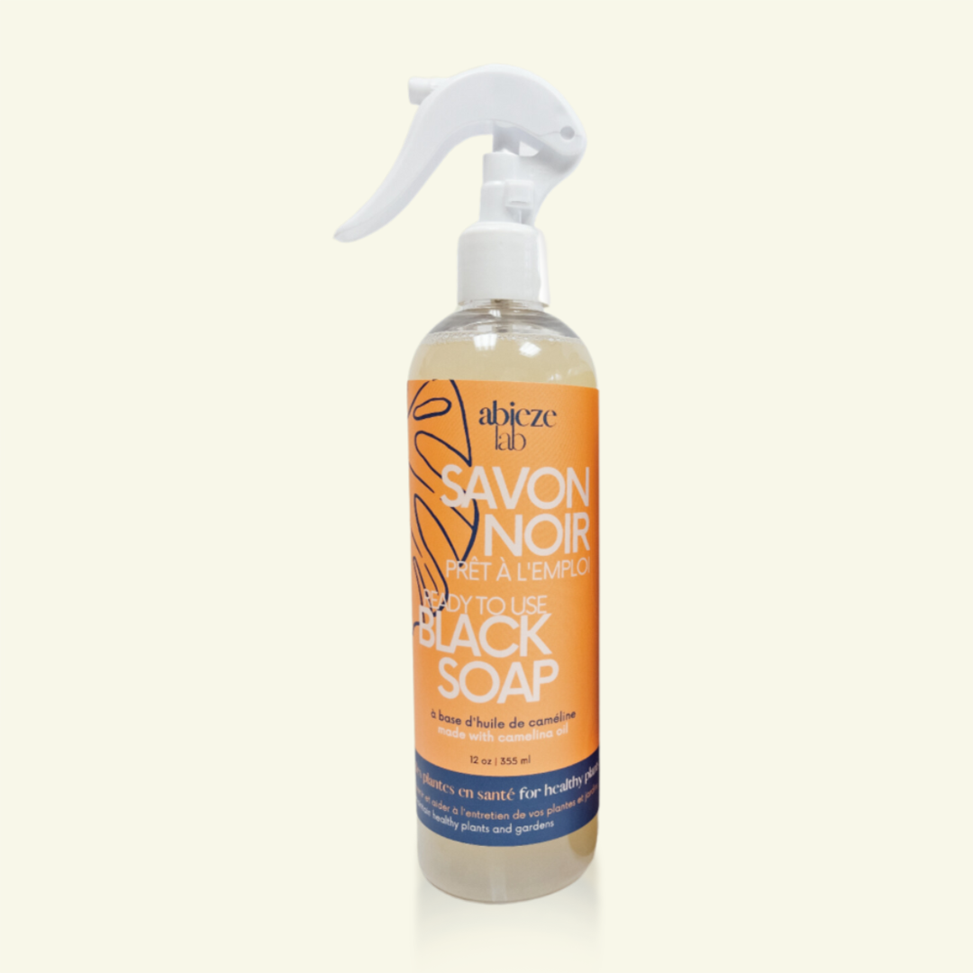 Savon noir pour les plantes et jardin