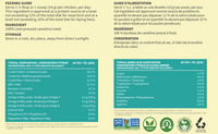 Supplément nutritionnel à base de tourteau de caméline oméga-3 pour poules pondeuses