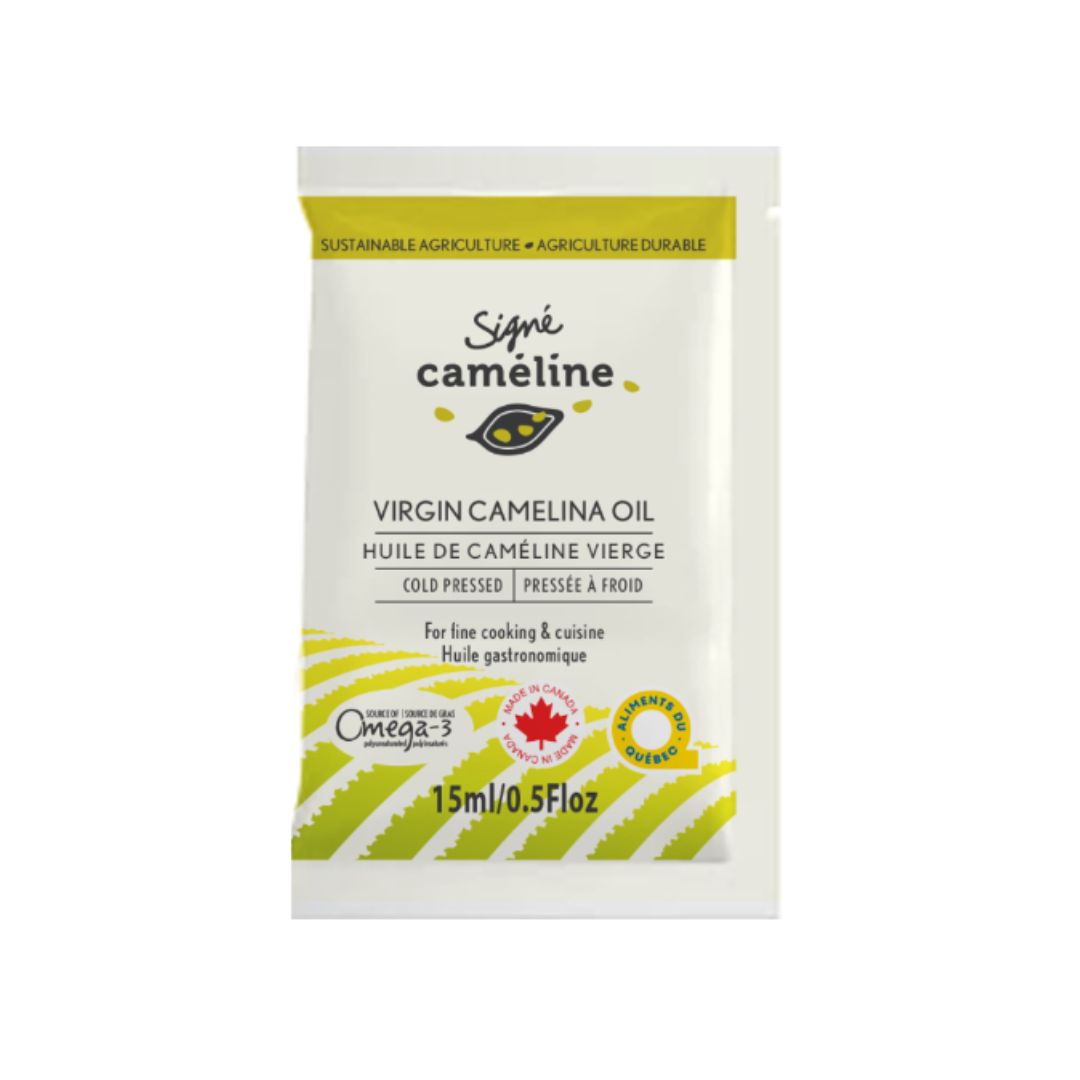 Échantillon Huile de caméline vierge