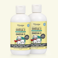 Huile de caméline oméga-3 pour chiens et chats - EN DUO