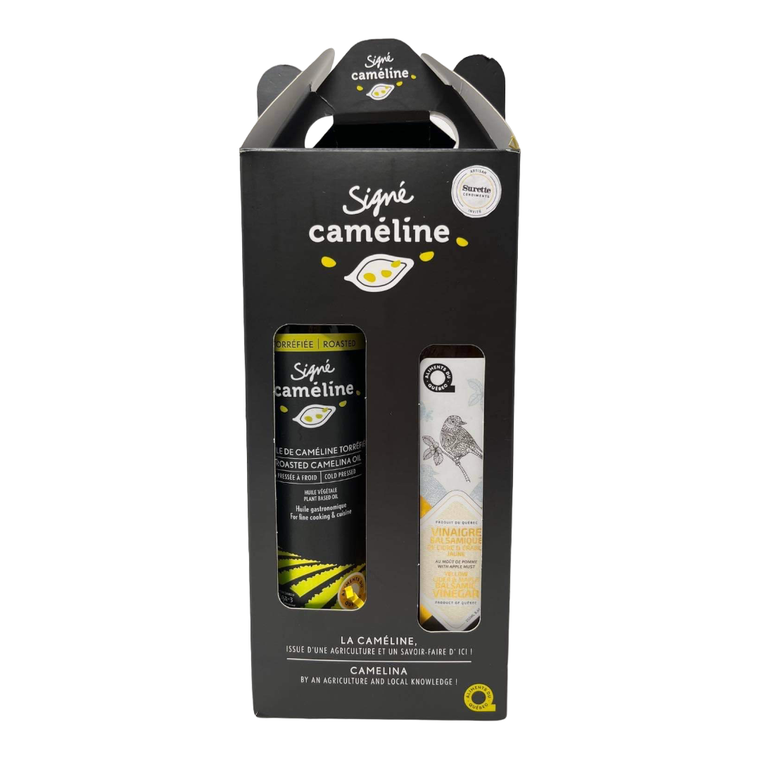 Gift set Camelina Oil and Vinegar