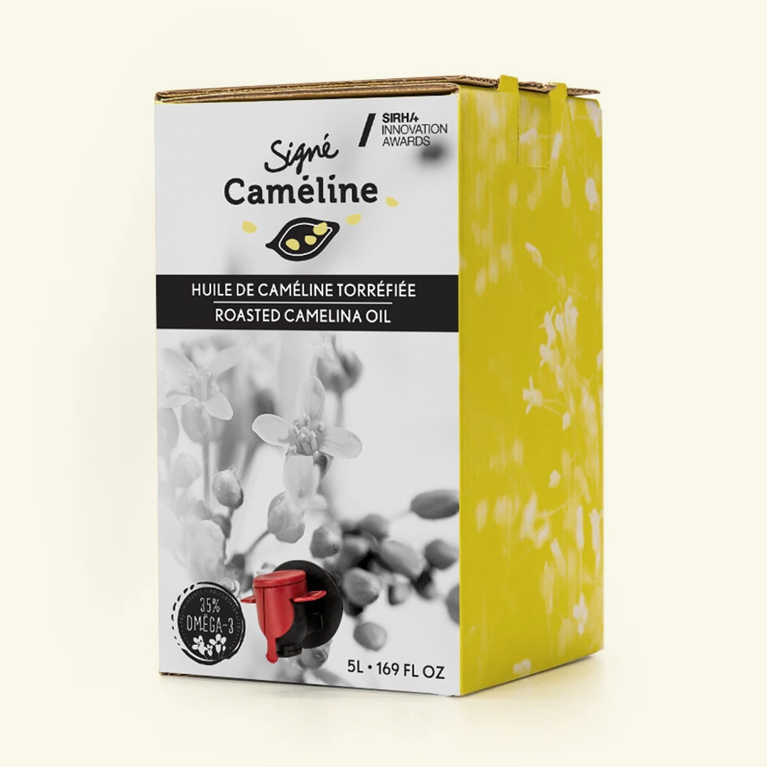 Huile de caméline torréfiée 5L format vinier