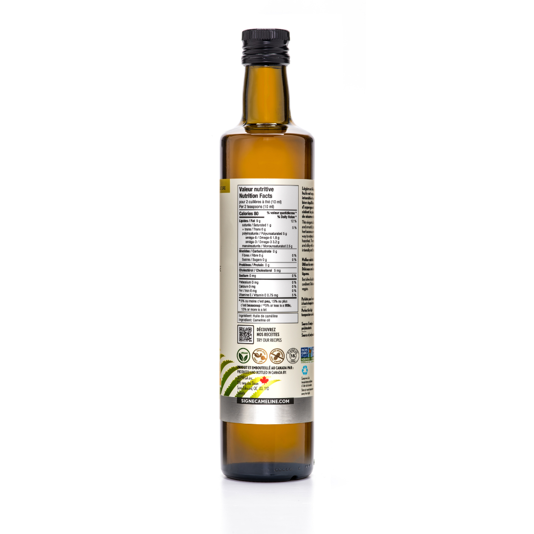 Virgin camelina oil 