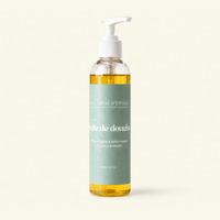 Huile de douche moussante fait d’huile de caméline - Eucalyptus et Menthe