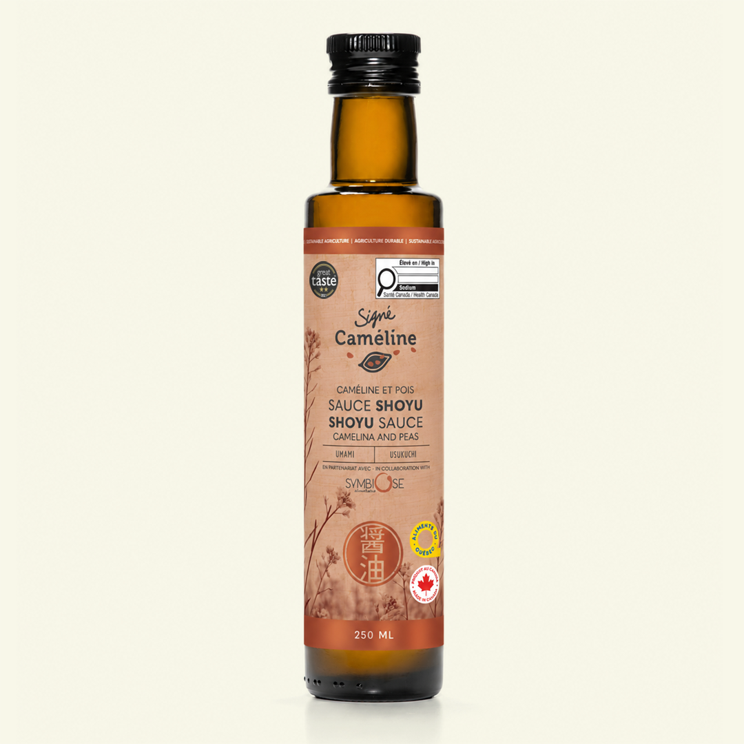 Sauce Shoyu caméline & pois