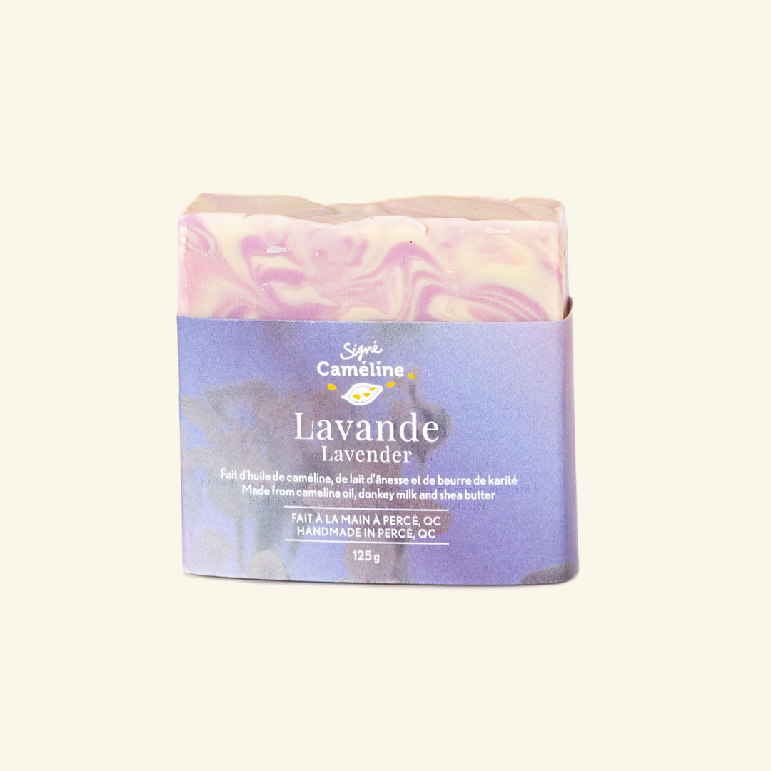 Savons fait d’huile de caméline - Lavande