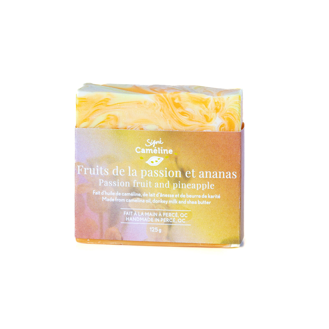 Camelina soaps