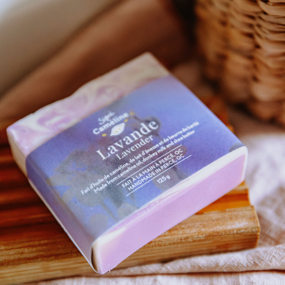 Camelina soaps