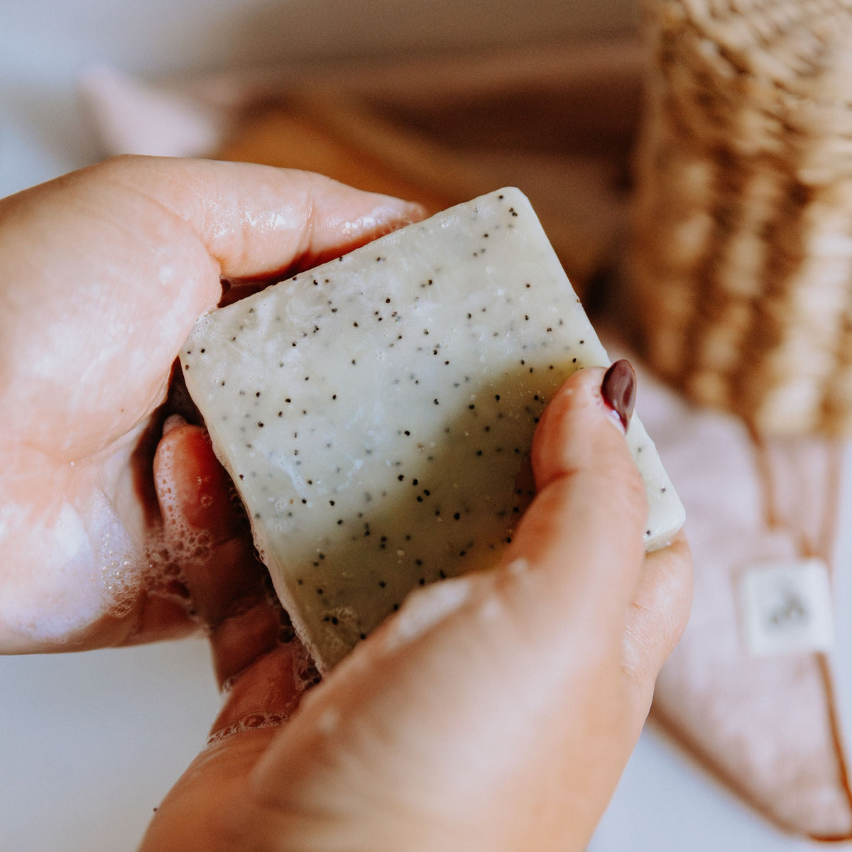 Camelina soaps