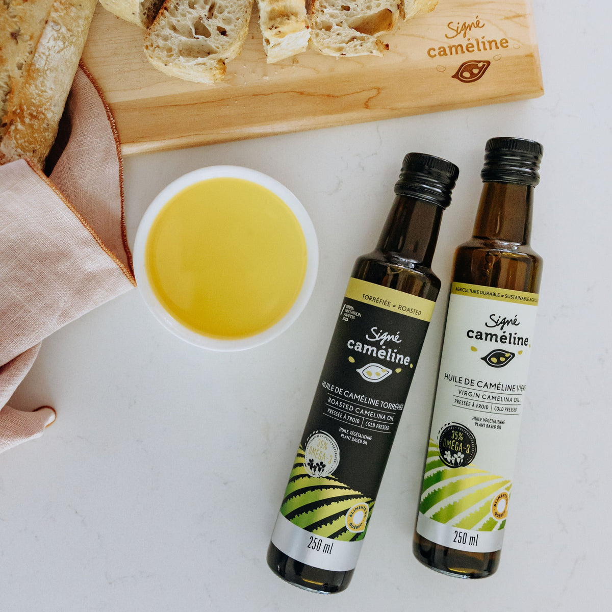 Duo of Camelina Oil