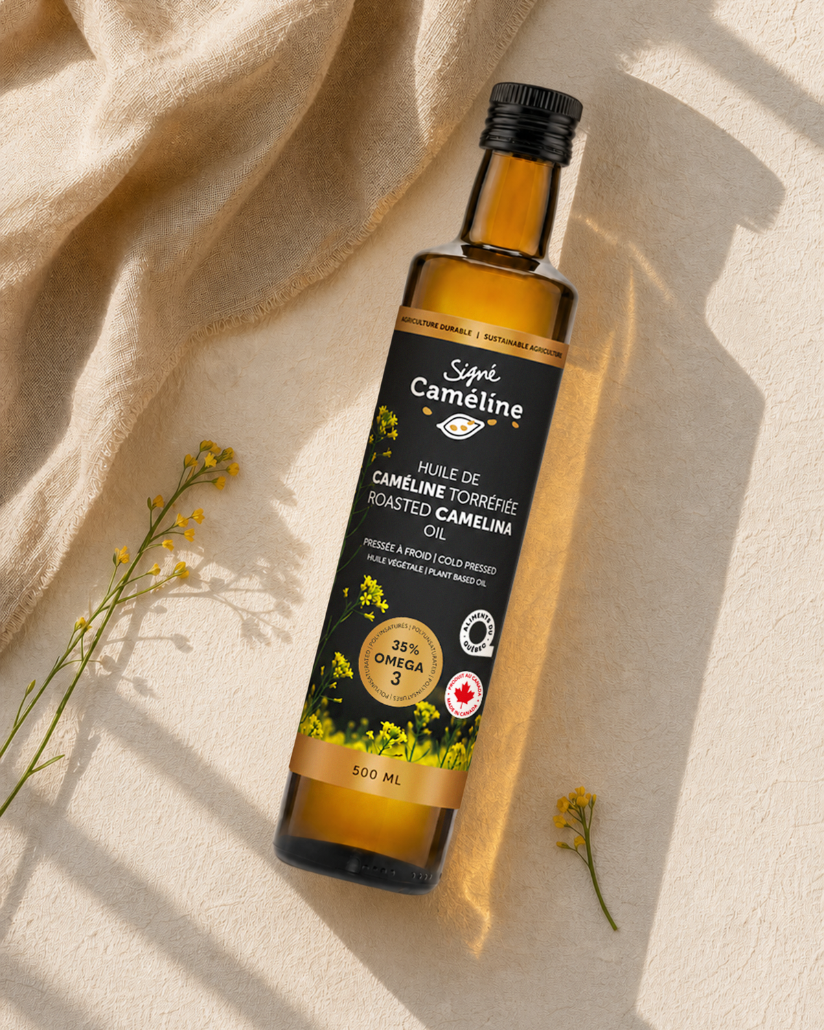 Roasted Camelina Oil